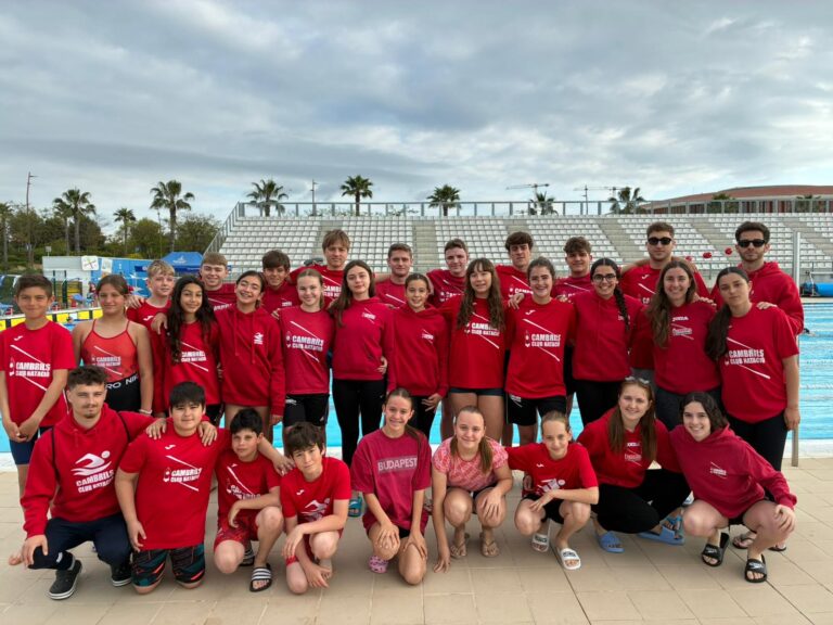 El Cambrils Club Natació 4rt classificat al Campionat Provincial