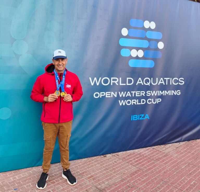 Joan Carles Adell, Campió d’Espanya i de la Copa del Món d’Aigües Obertes